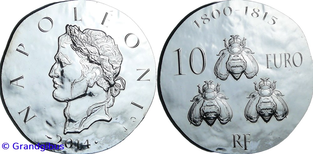 monnaies euros france 10 argent 2014 napoleon ier