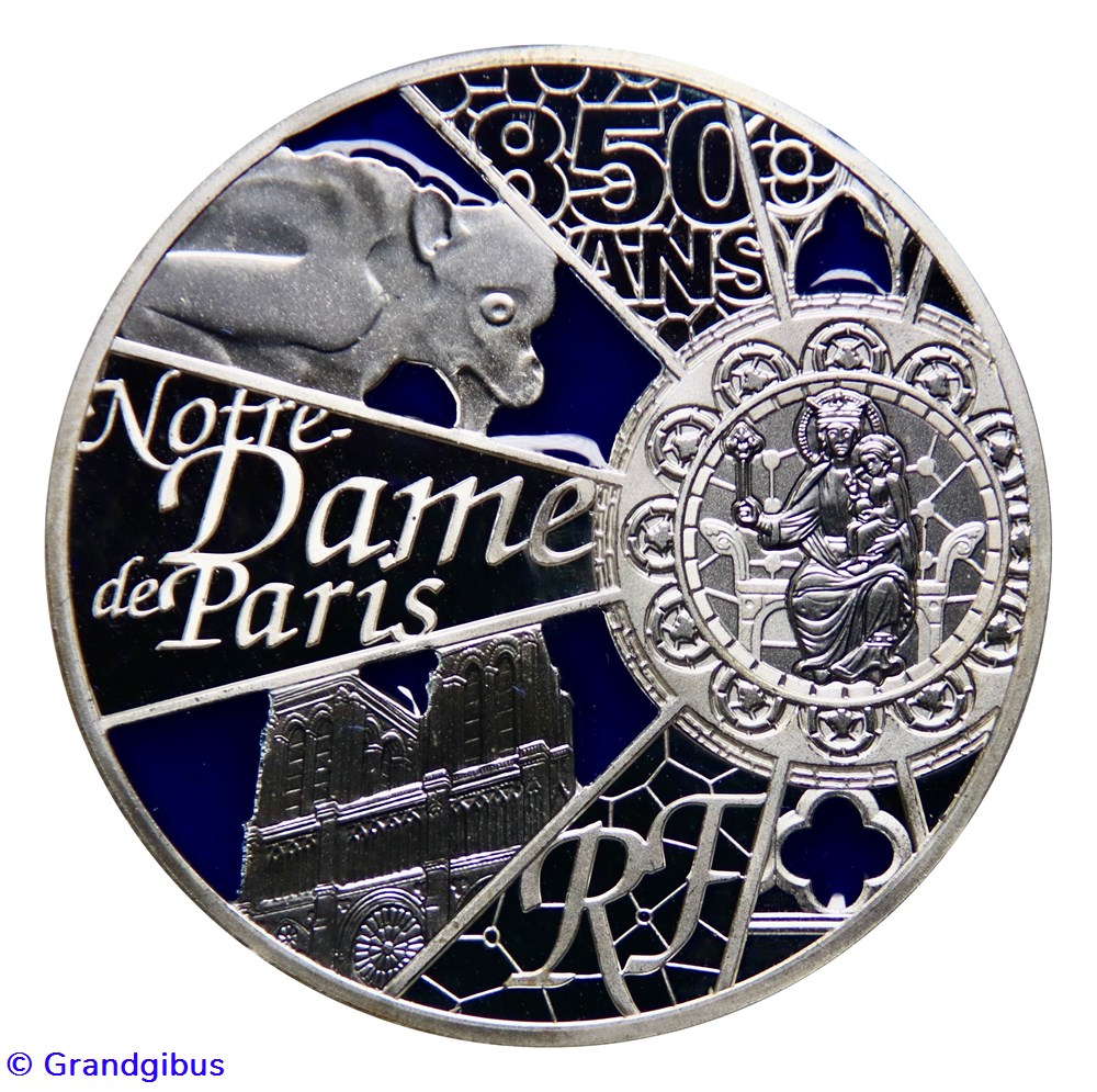 monnaies euros france 10 argent 2013 850 ans de notre dame de paris