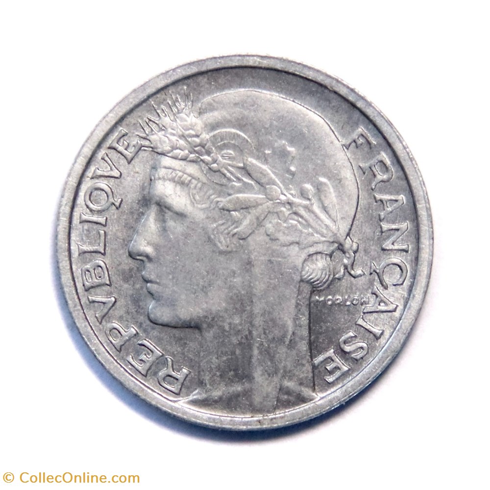50 centimes Morlon, 1941, aluminium "lourde" monnaies monde france 50 centimes morlon 1941 aluminium lourde