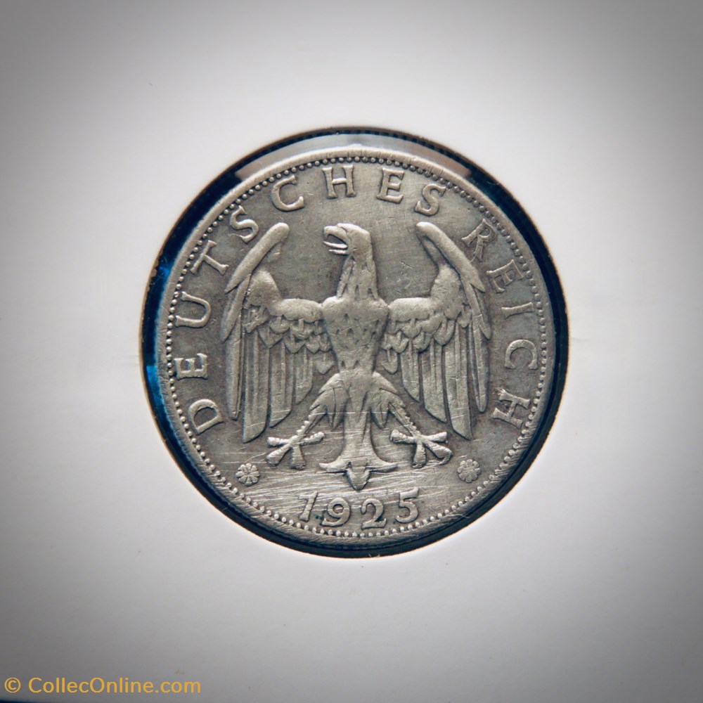 2 Reichsmark 1926 F monnaies monde allemagne 2 reichsmark 1926 f