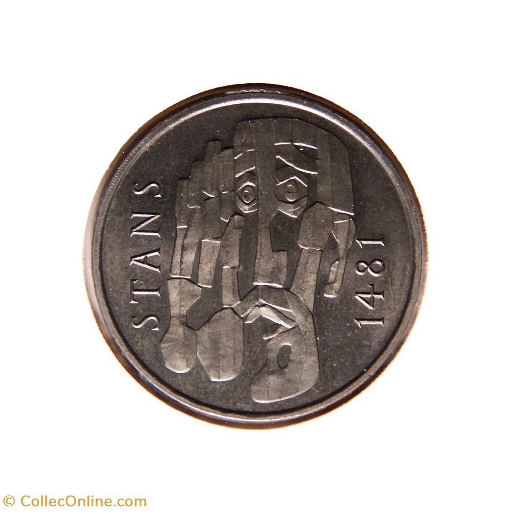 5 Francs 1981 B Convenant de Stans monnaies monde suisse 5 francs 1981 b convenant de stans