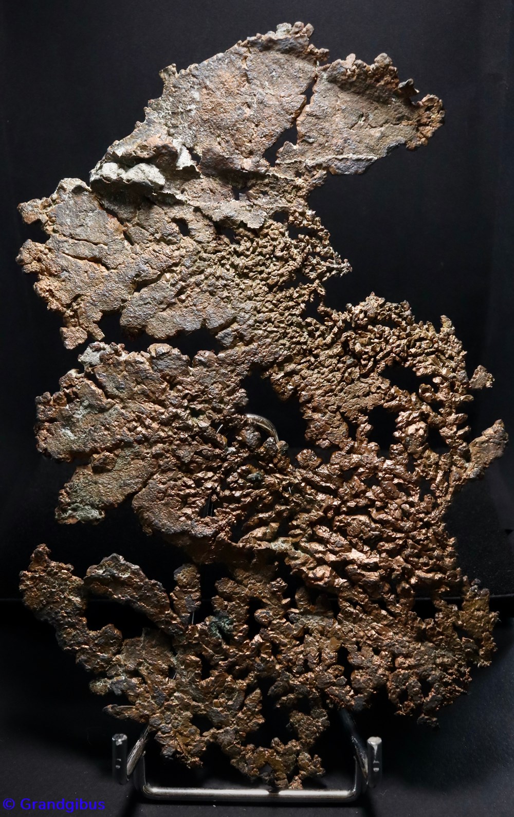 mineraux meteorites natif cuivre cristallise kazakhstan