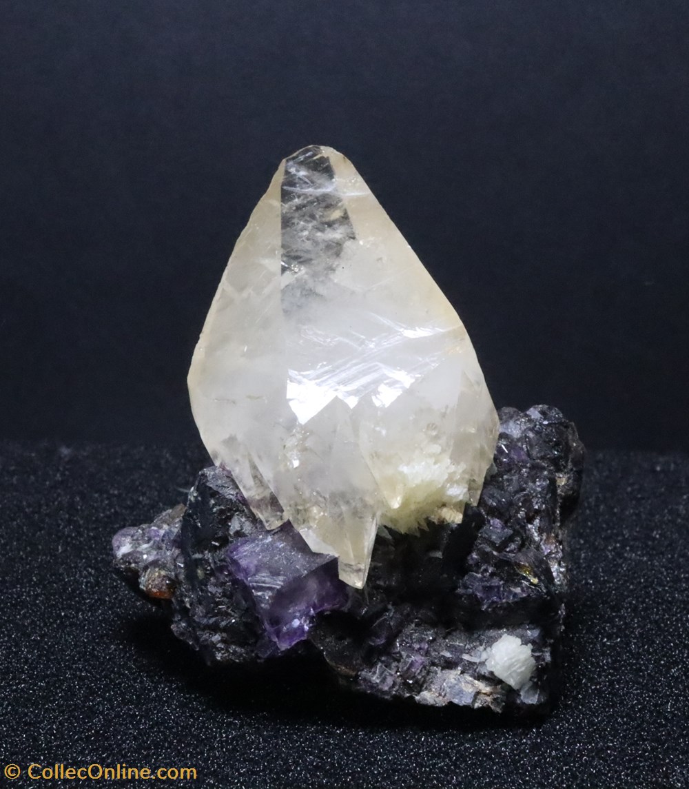Calcite, fluorite et sphalérite (Tennessee, USA) mineraux meteorites calcite fluorite et sphalerite tennessee usa