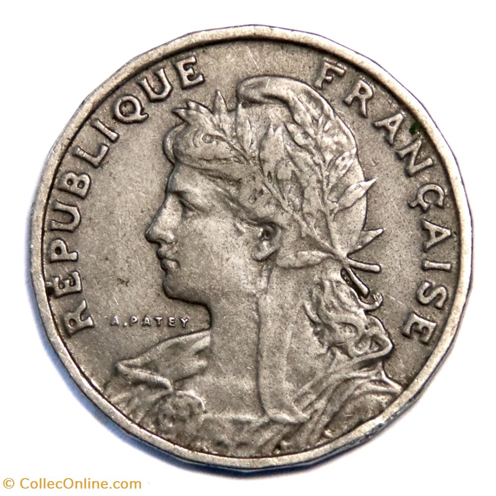 25 centimes Patey 1904, 2ème type monnaies monde france 25 centimes patey 1904 2eme type