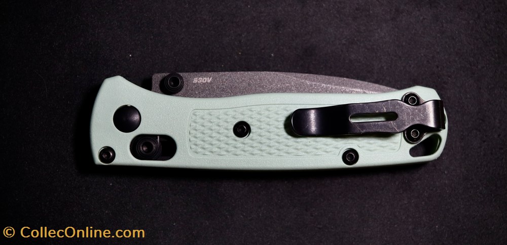 Benchmade - Mini bugout Sea Foam 4 couteaux poches benchmade mini bugout sea foam