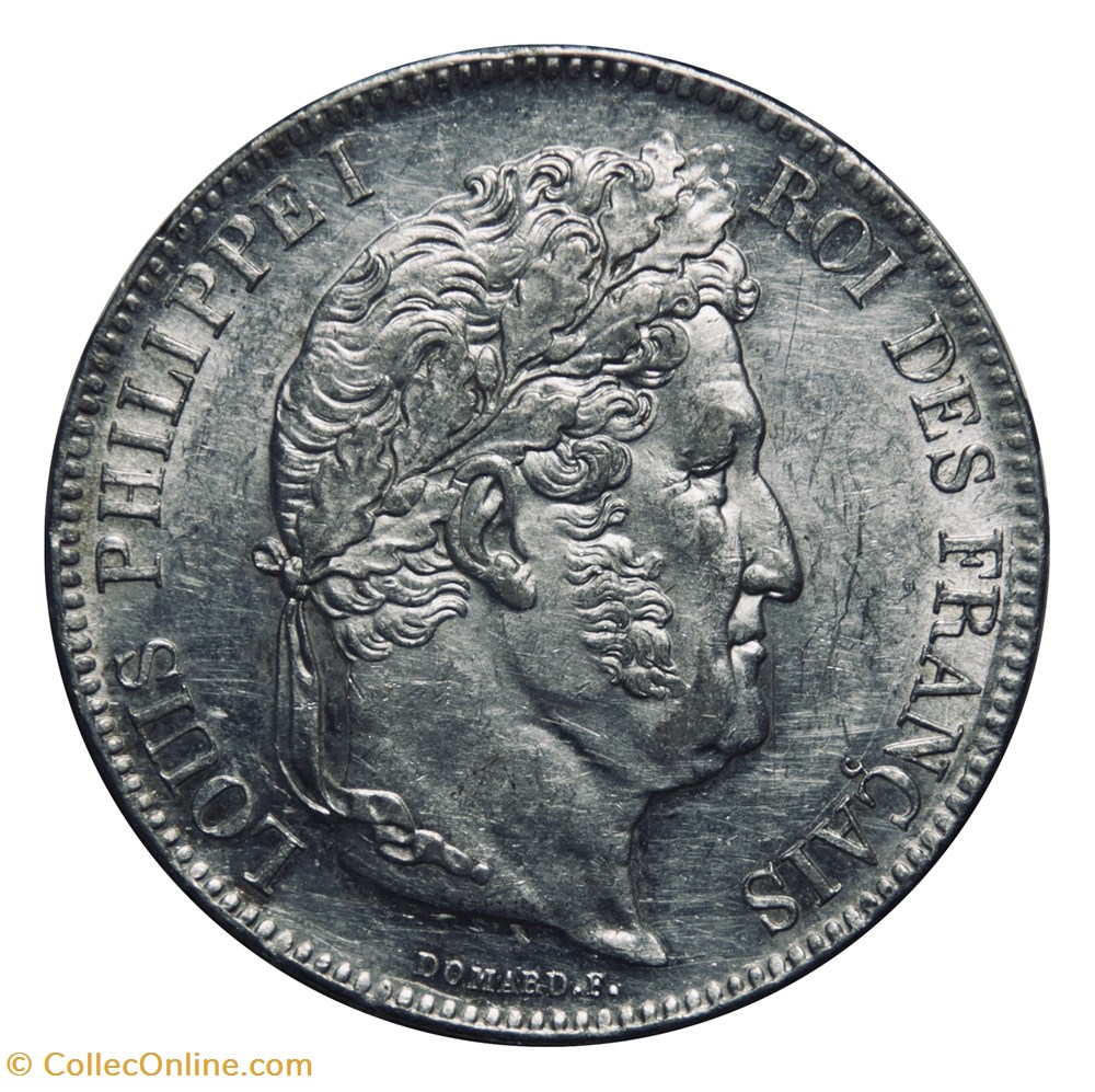 Louis-Philippe Ier - 5 Fr, 1832𝐖 (2ème type) monnaies monde france louis philippe ier 5 fr 1832 2eme type