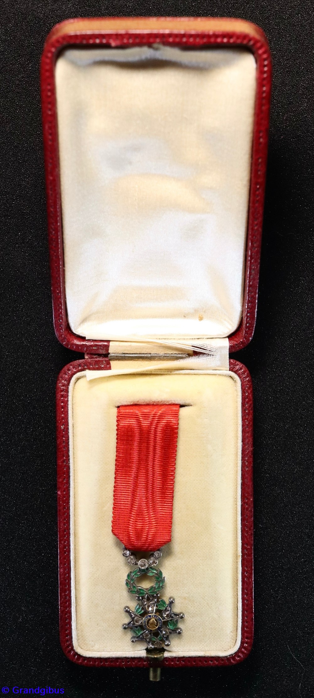 militaria medailles insignes legion honneur reduction avec brillants chevalier 3eme republique