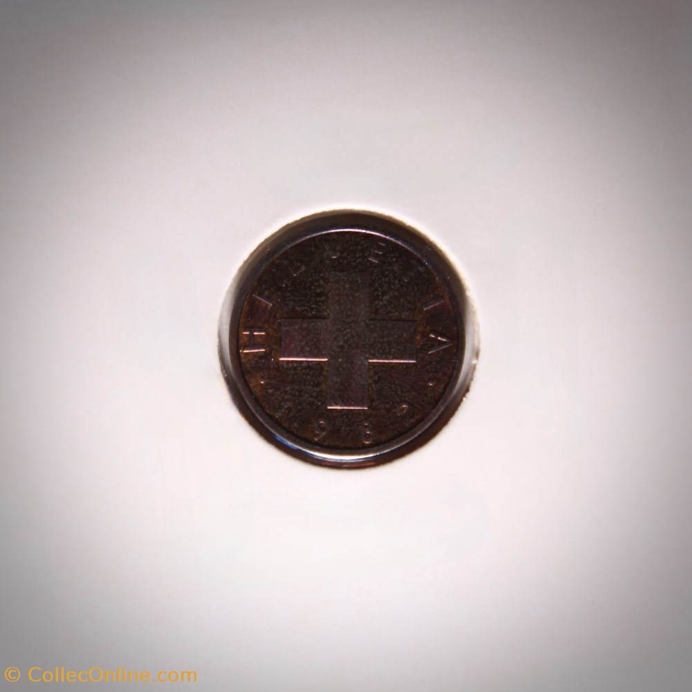 1 Centime Croix suisse 1982 monnaies monde 1 centime croix suisse 1982