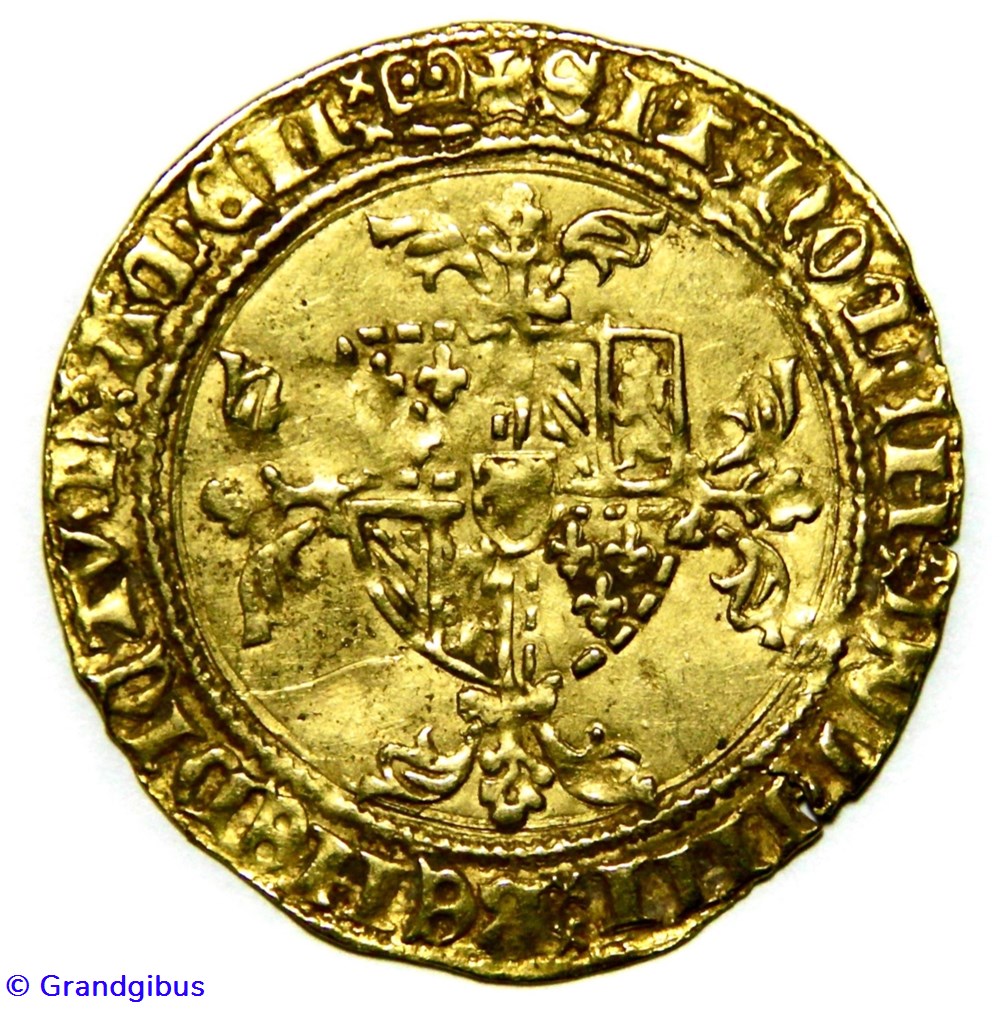 monnaies europe medievale pays bas bourguignons philippe le bon comte de flandre lion or
