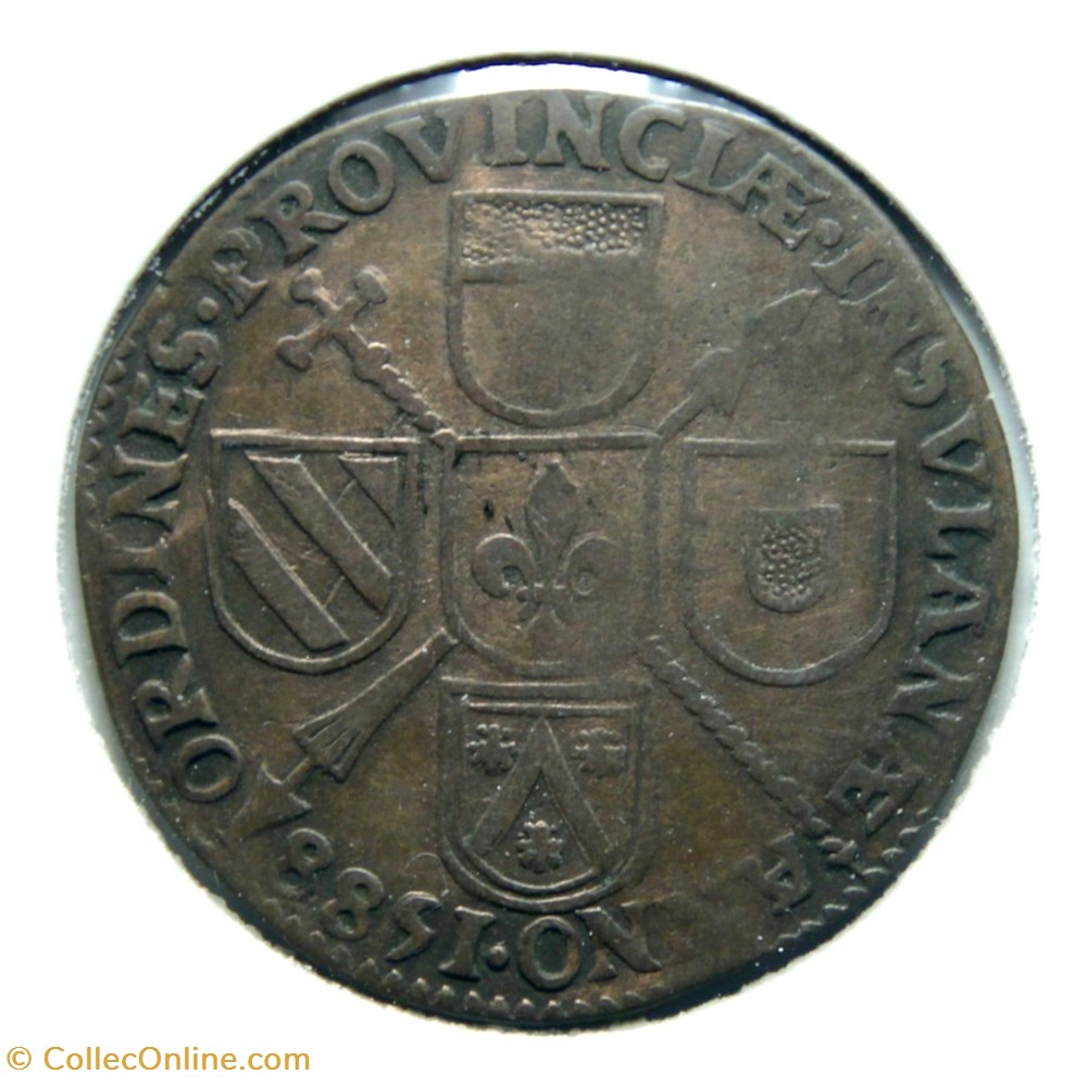 monnaies paranumismatique jetons poids philippe ii 1588 etats de lille