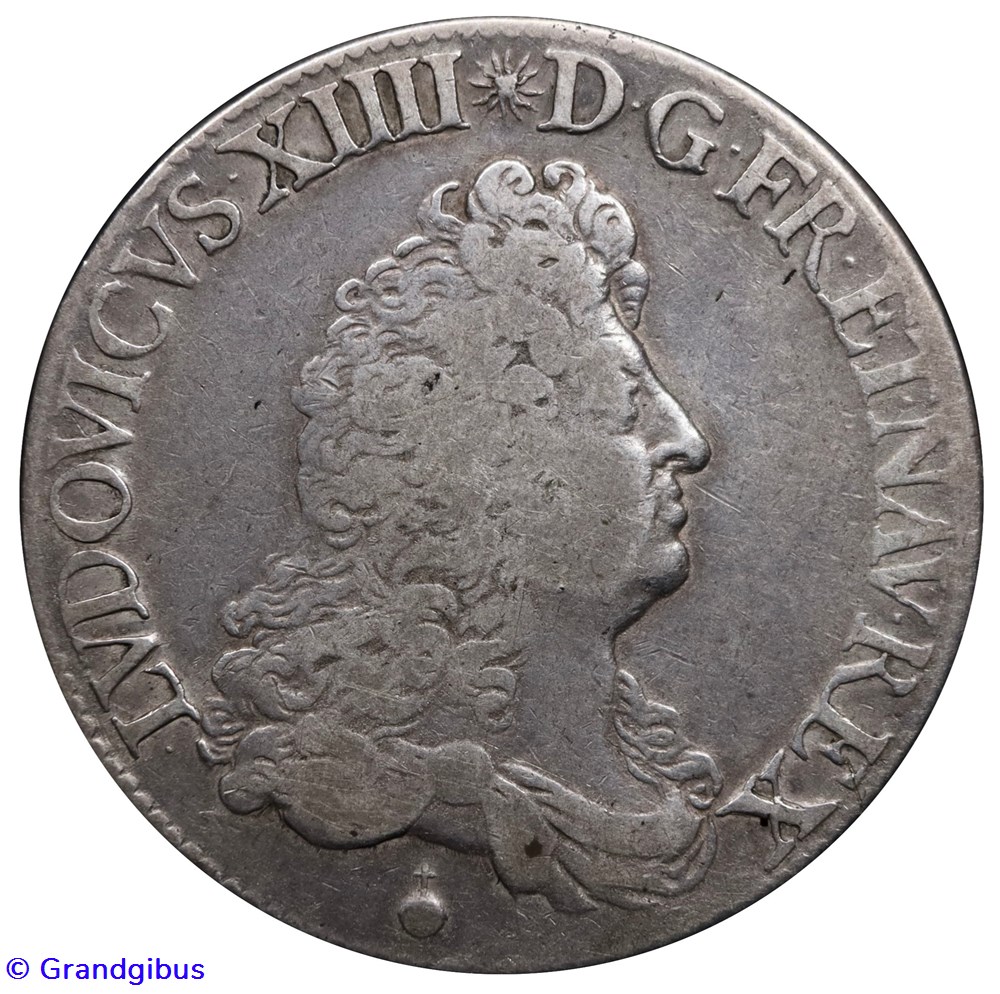 monnaies europe medievale france royales ecu de flandre 1685 a