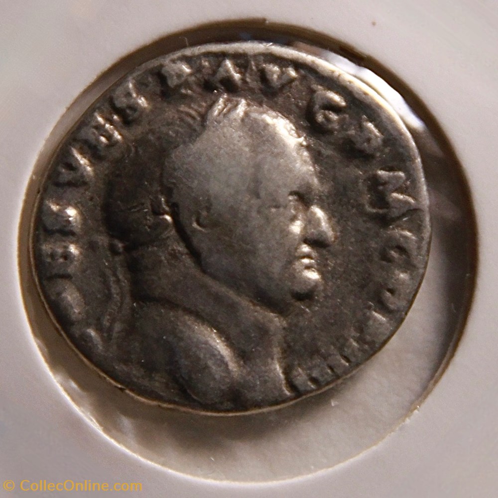 monnaies antiques romaines imperiales et republicaines denier vespasien 72