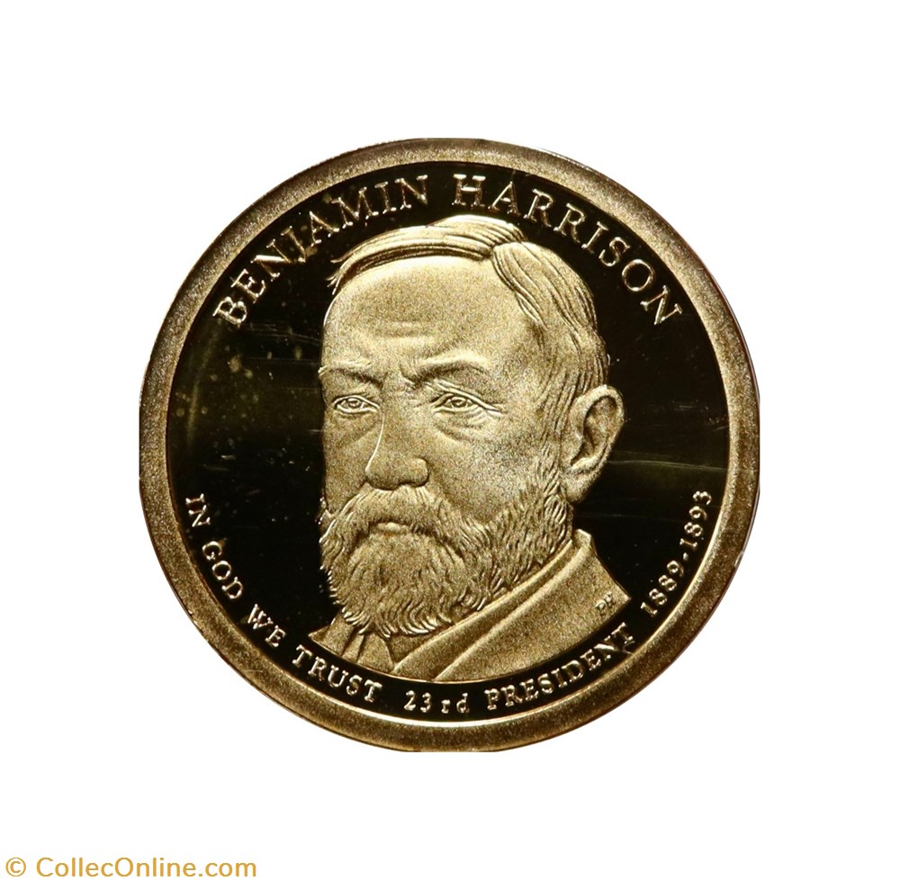 1 Dollar Harrison 2012 San Francisco. monnaies monde etats unis 1 dollar harrison 2012 san francisco