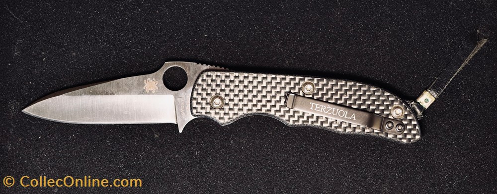 Spyderco - Terzuola slipit couteaux poches spyderco terzuola slipit
