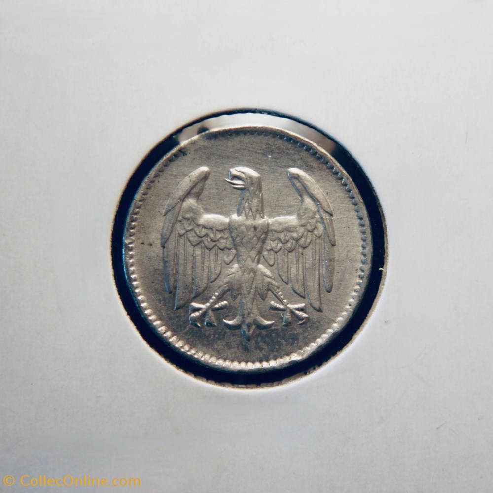 1 Mark 1924 G monnaies monde allemagne 1 mark 1924 g