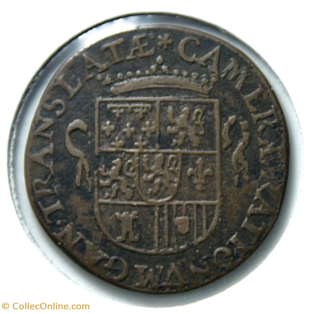 monnaies paranumismatique jetons poids philippe ii transfert chambre des comptes de lille a gand 1580 anvers