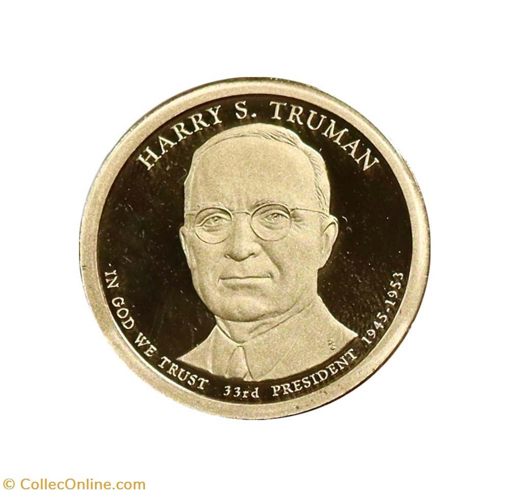 1 Dollar Truman 2015 San Francisco. monnaies monde etats unis 1 dollar truman 2015 san francisco