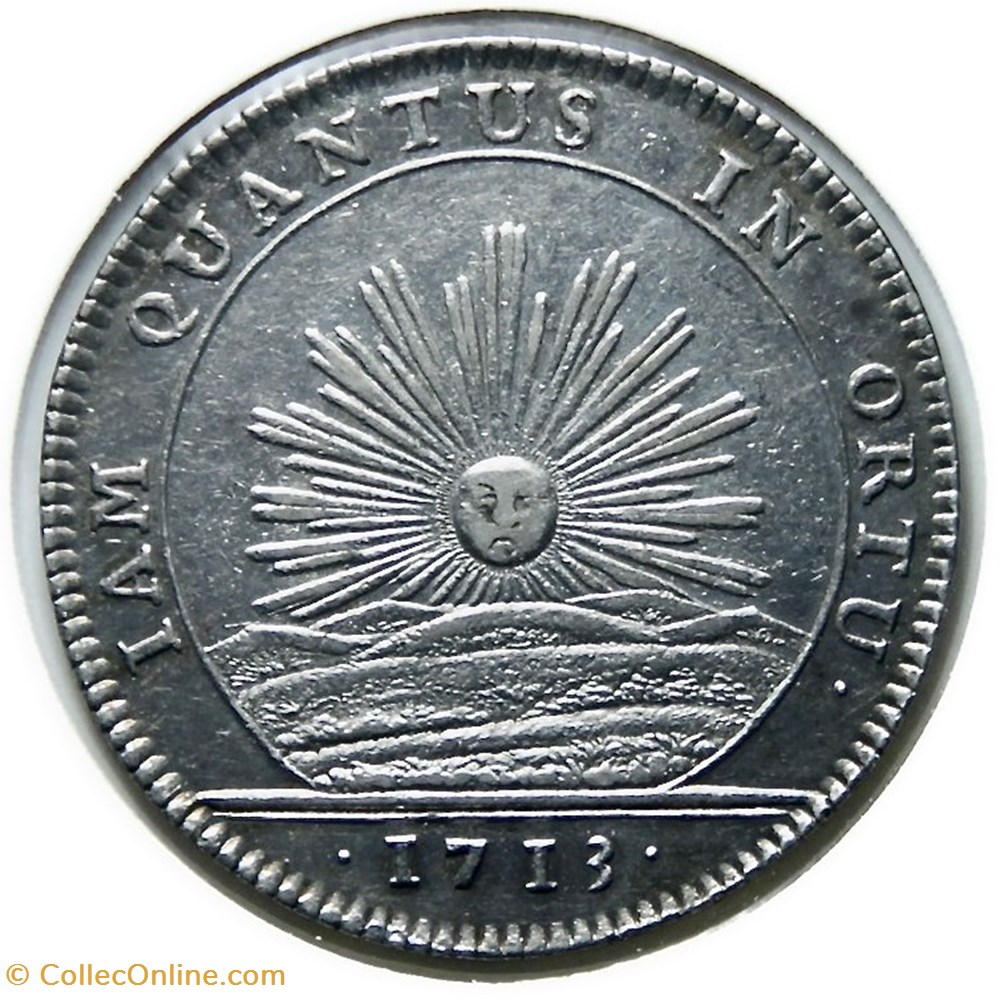 États de Bourgogne, Le Dauphin Louis. 1713, Argent. monnaies paranumismatique jetons poids etats de bourgogne le dauphin louis 1713 argent