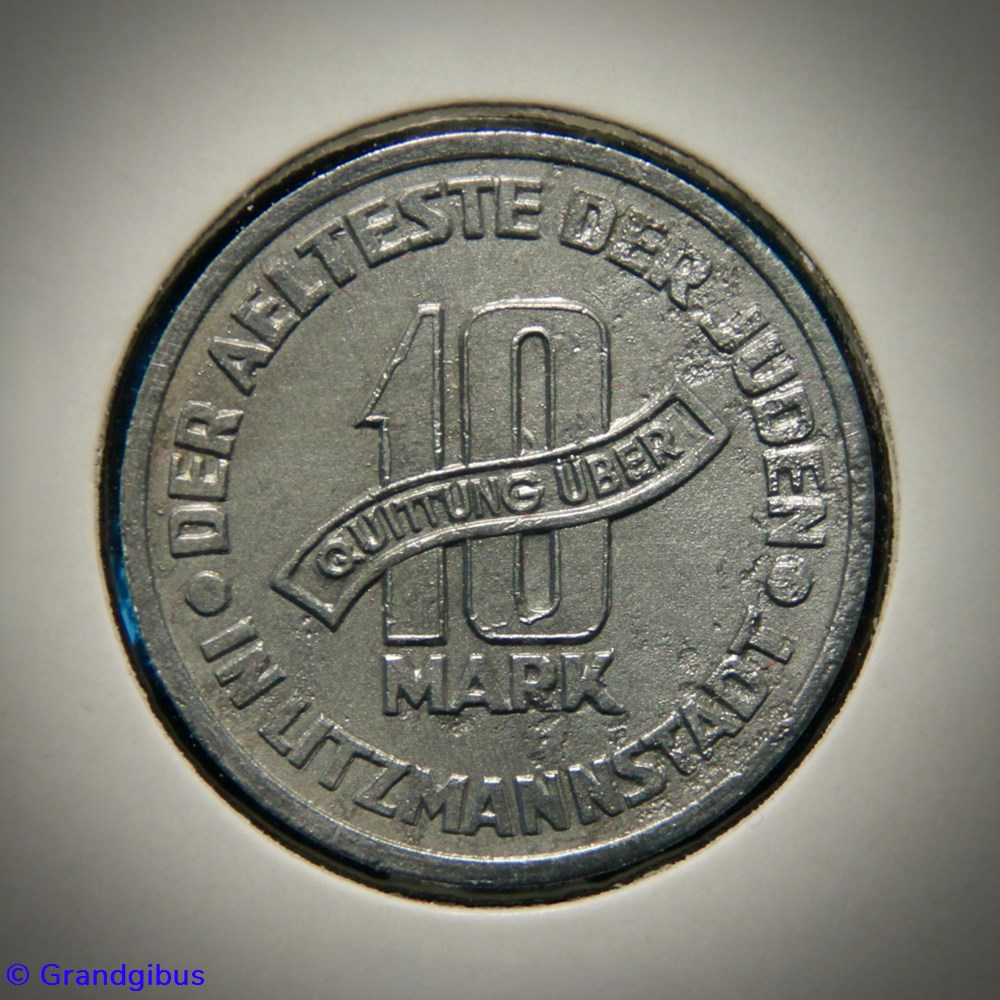 10 Mark 1943 - Ghetto de Litzmannstadt monnaies monde allemagne 10 mark 1943 ghetto de litzmannstadt