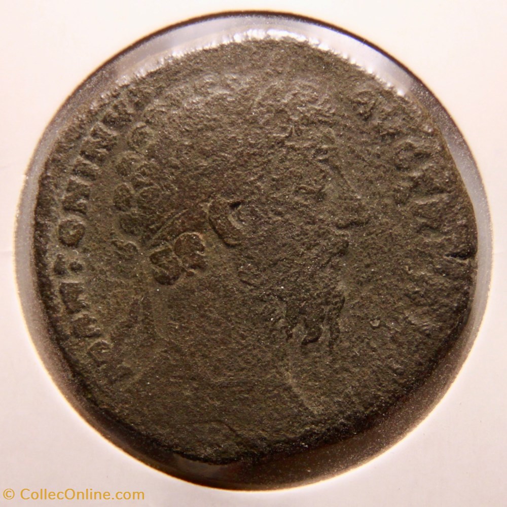 Sesterce - Marc Aurèle (173) monnaies antiques romaines imperiales et republicaines sesterce marc aurele 173