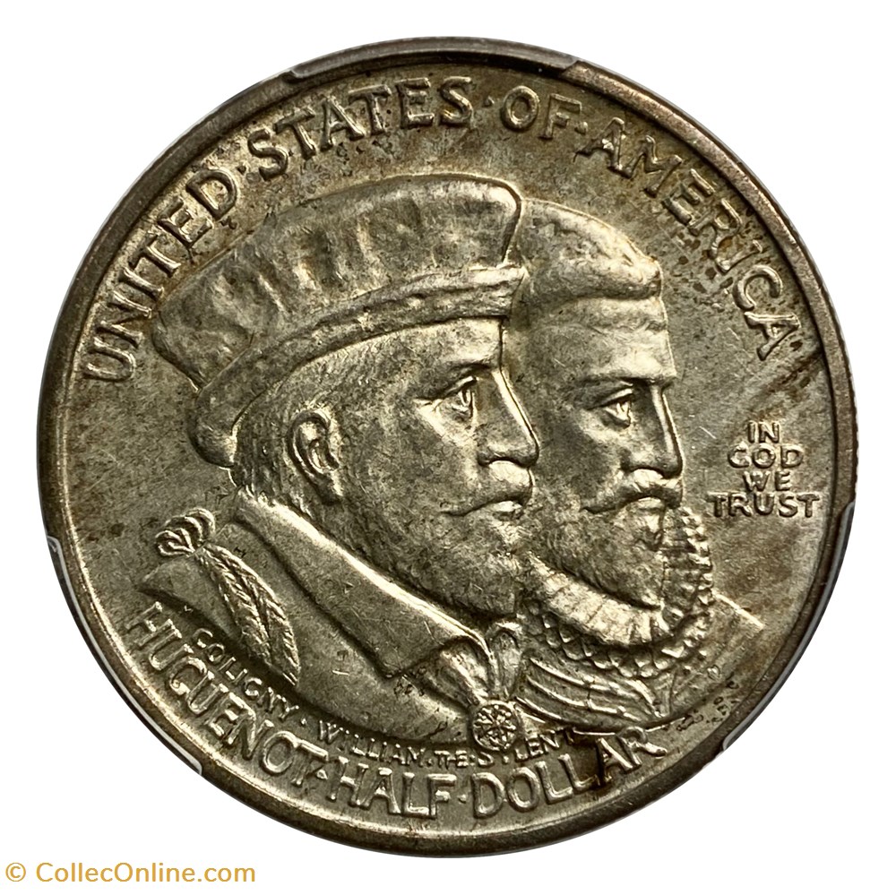 ½ Dollar - Huguenot Wallon, 1924 monnaies monde etats unis dollar huguenot wallon 1924