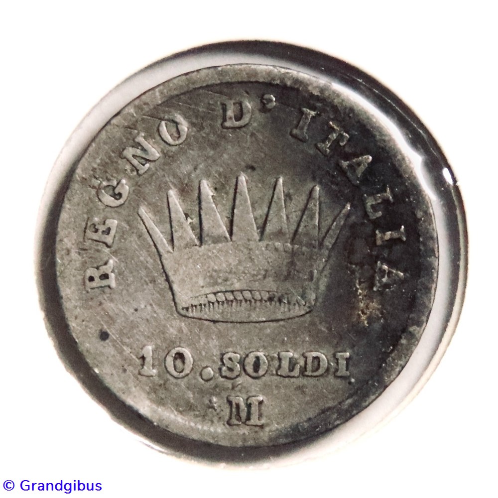 10 Soldi. Napoleone Imperatore - 1810 𝐌 monnaies monde france 10 soldi napoleone imperatore 1810