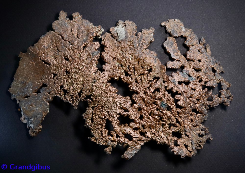 mineraux meteorites natif cuivre cristallise kazakhstan