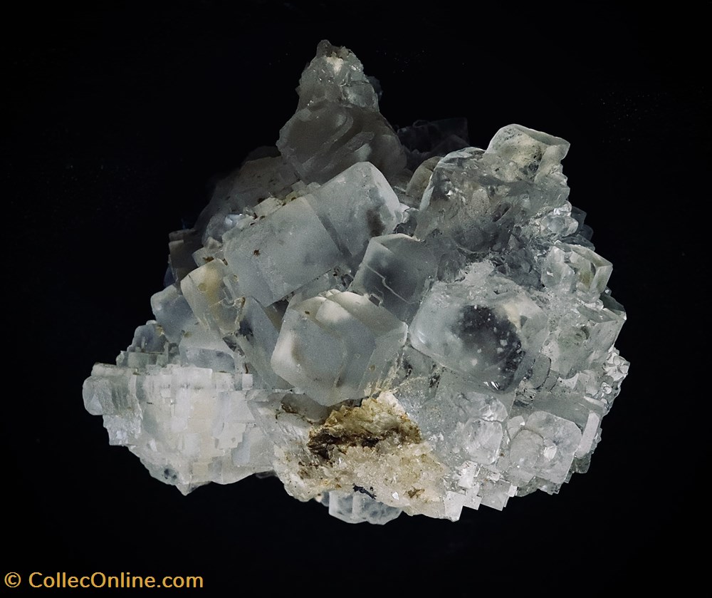 Fluorine (Dalnegorsk, Russie) mineraux meteorites fluorine dalnegorsk russie