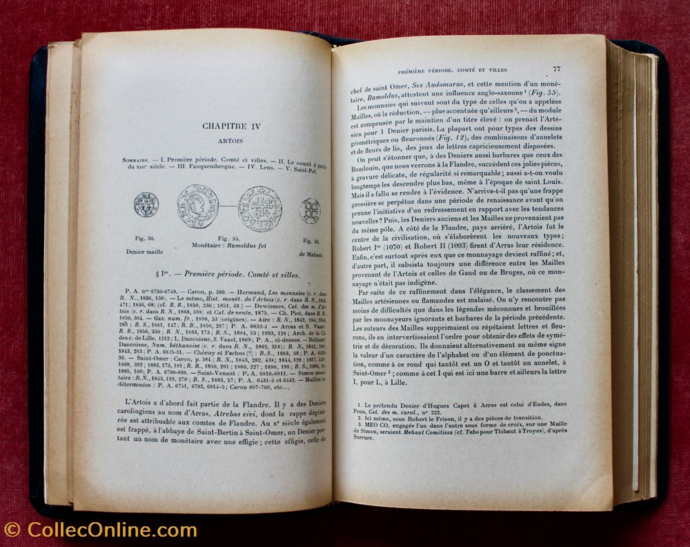 Manuel de Numismatique Française, Tome 4. 2 monnaies livres ouvrages manuel de numismatique francaise tome 4