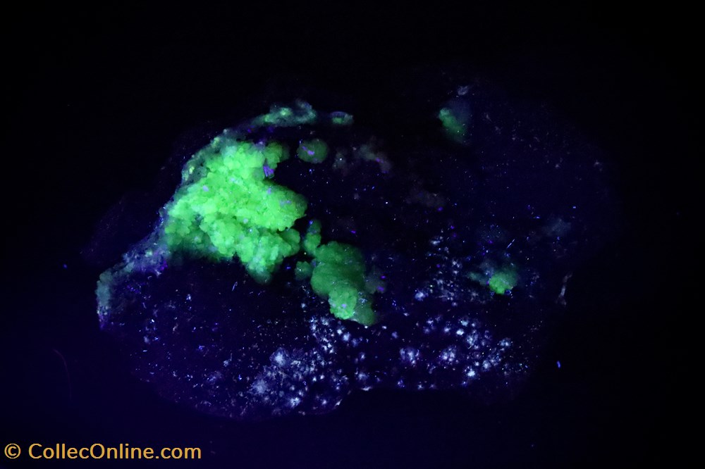 Adamite (Mexique) 3 mineraux meteorites adamite mexique