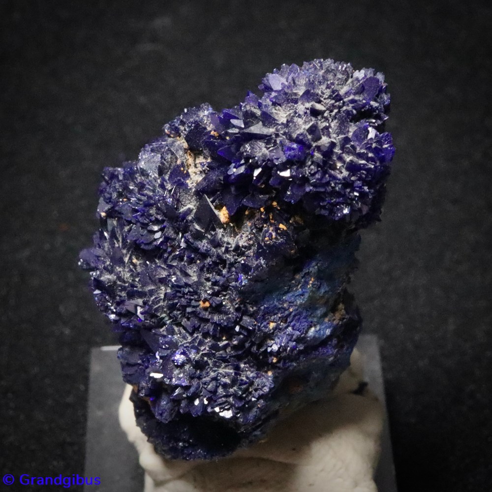 Azurite (Maroc) mineraux meteorites azurite maroc