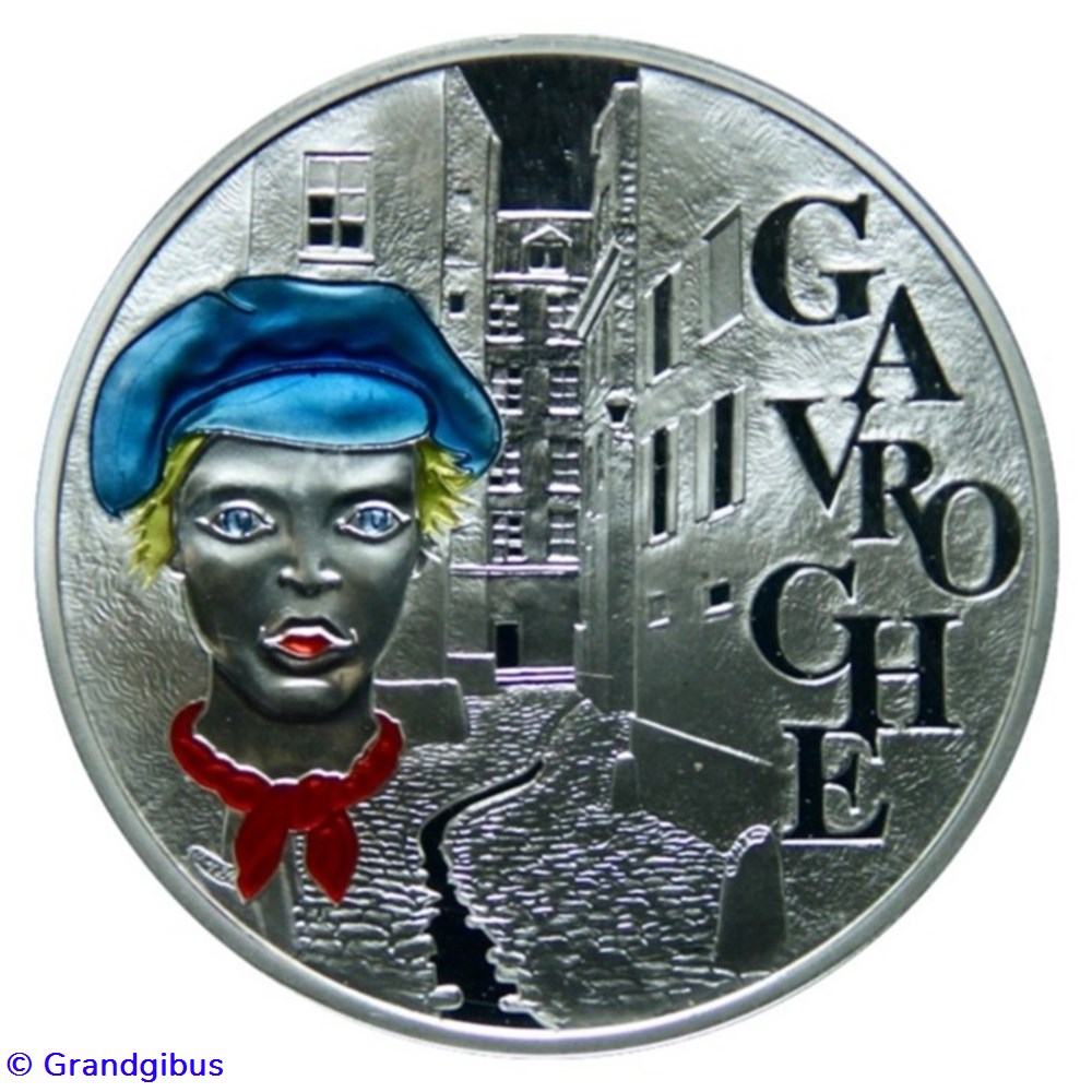 1 € 1/2 Argent 2002 Gavroche monnaies euros france 1 1 2 argent 2002 gavroche