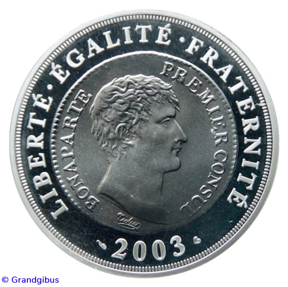 monnaies euros france 1 1 2 argent 2003 franc germinal bicentenaire