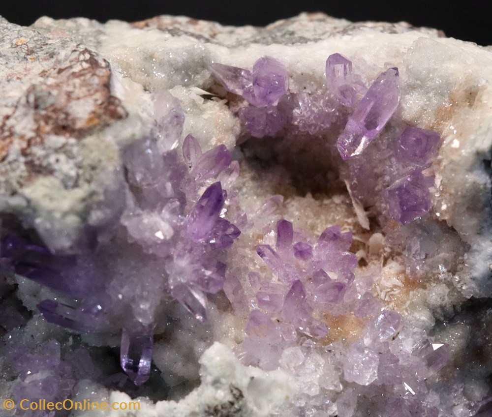mineraux meteorites quartz amethyste mexique