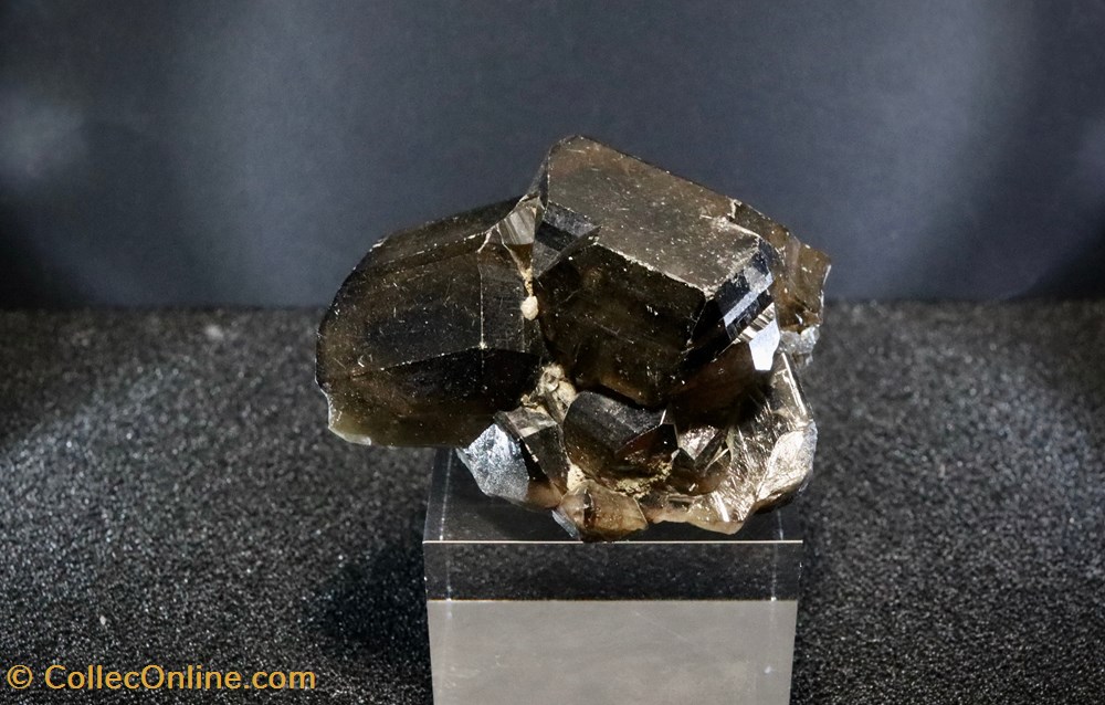 Cassitérite maclée (Bolivie) mineraux meteorites cassiterite maclee bolivie