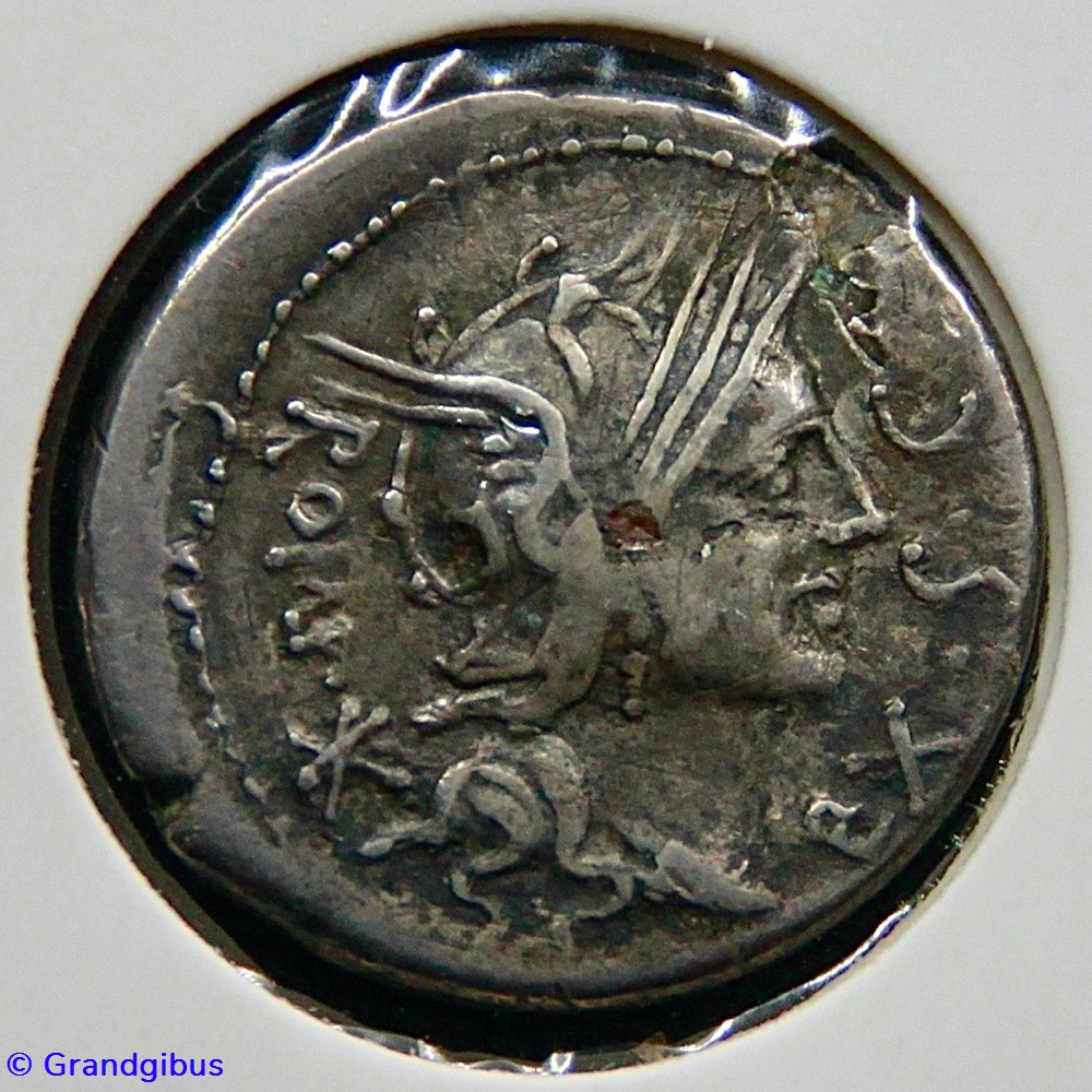 monnaies antiques romaines imperiales et republicaines sergia 116 av jc denier