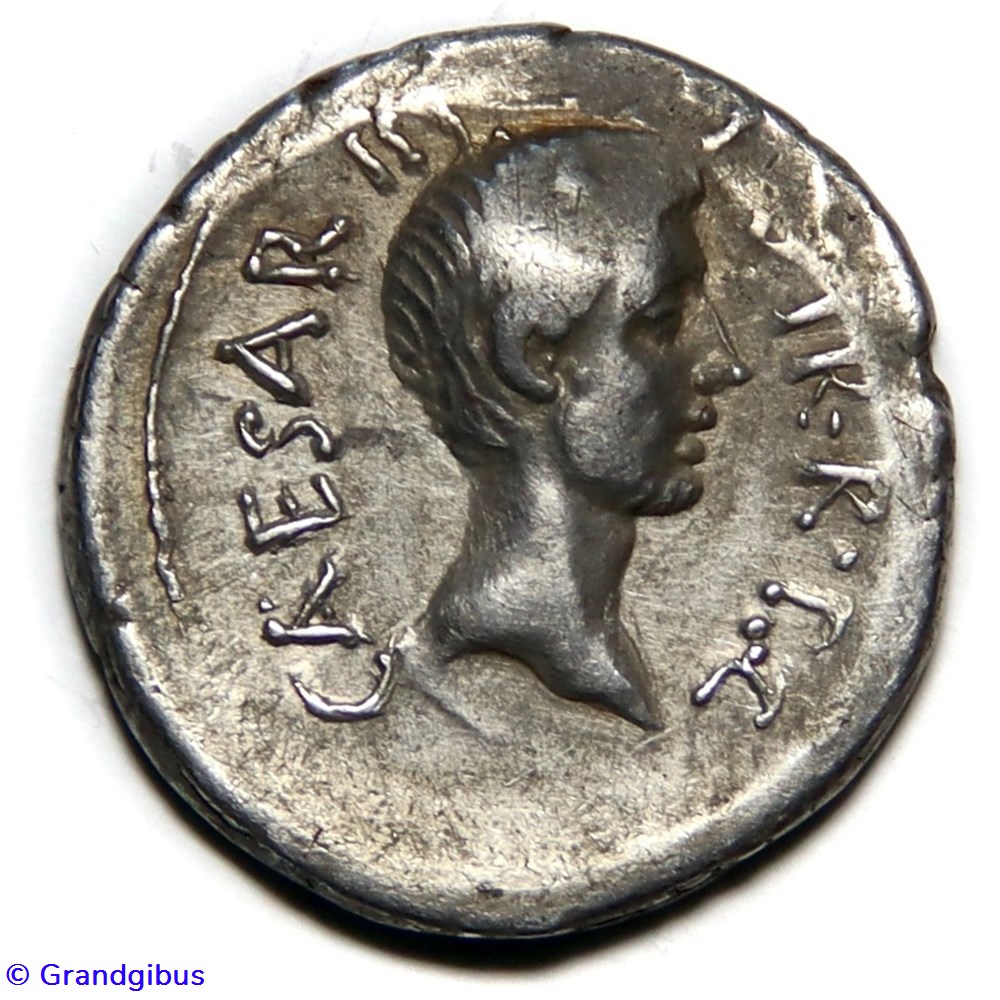 monnaies antiques romaines imperiales et republicaines octave 42 av jc denier