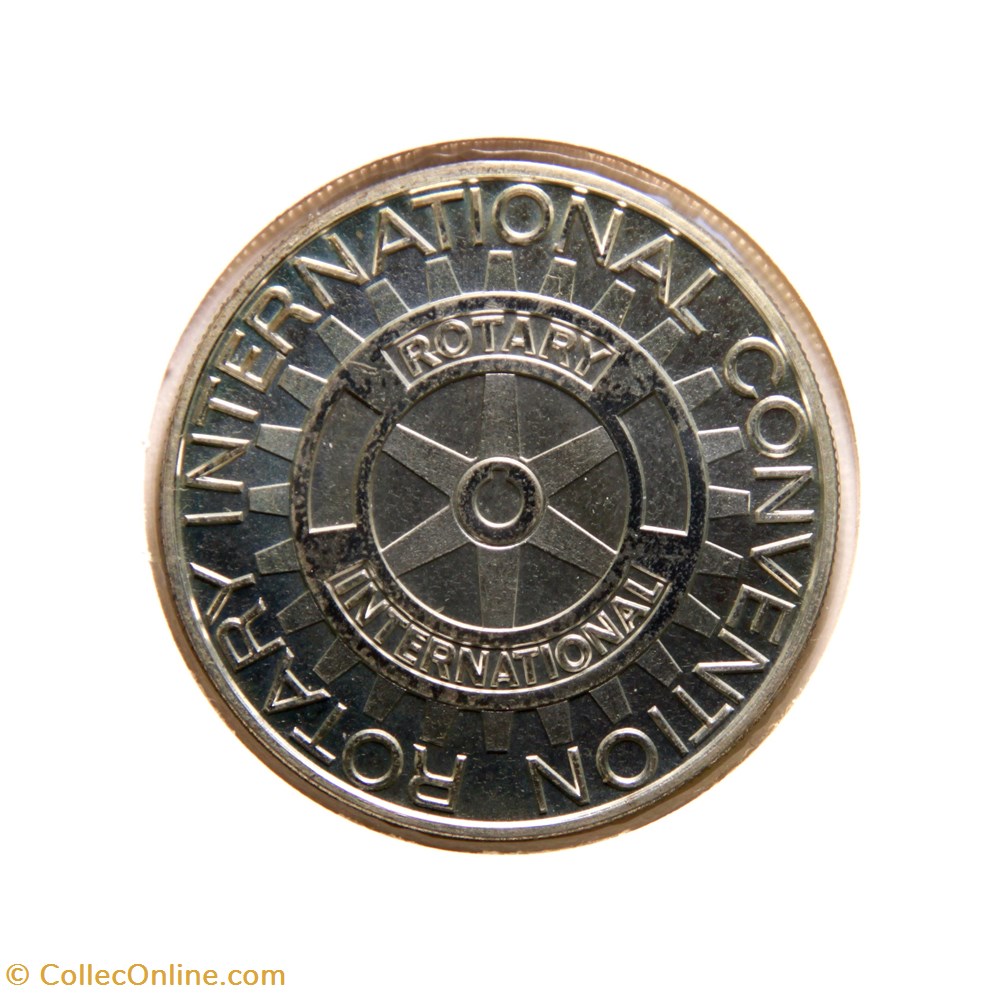 medailles suisse medaille rotary international lausanne 1973