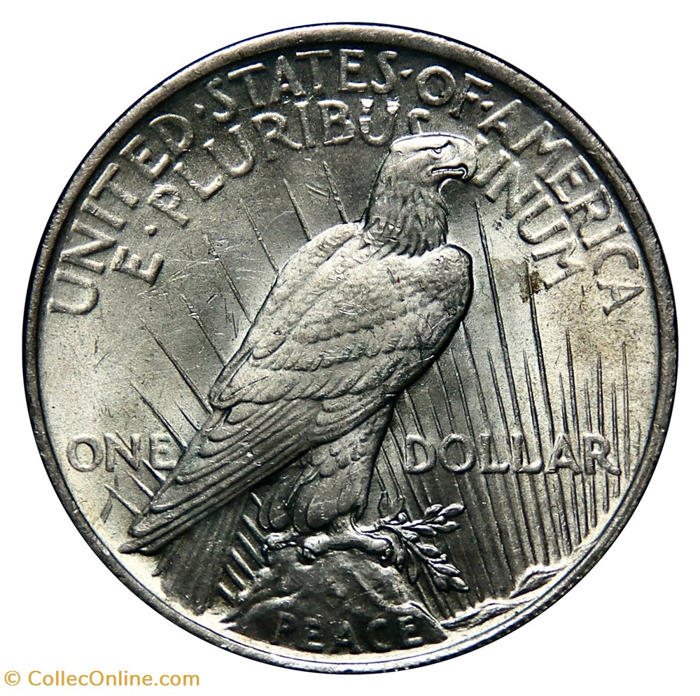 1 Dollar - Peace Dollar, 1923 monnaies monde etats unis 1 dollar peace dollar 1923