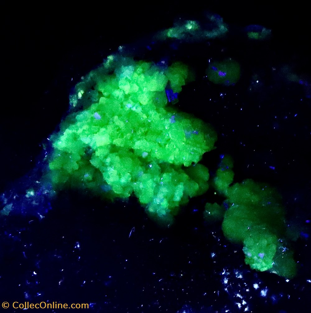Adamite (Mexique) 5 mineraux meteorites adamite mexique
