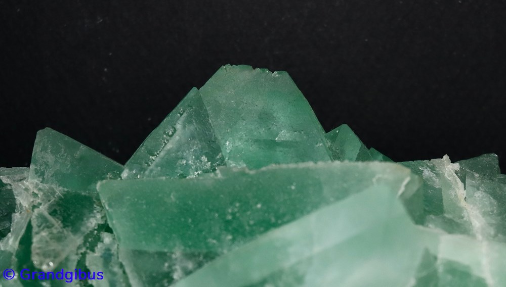 Fluorine (Chine) 3 mineraux meteorites fluorine chine