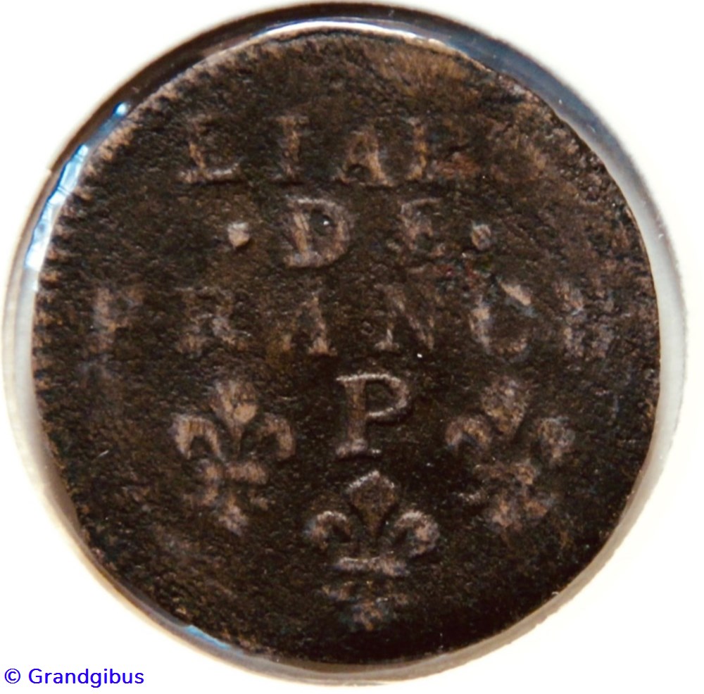 Liard de France 1698P monnaies europe medievale royales liard de france 1698p