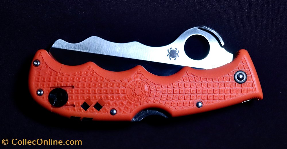 Spyderco - Assist™ FRN Orange 3 couteaux poches spyderco assist frn orange
