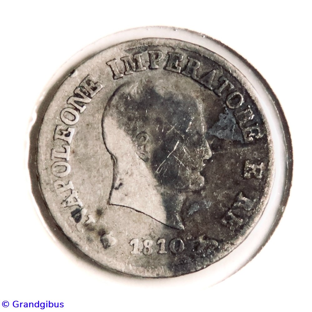 10 Soldi. Napoleone Imperatore - 1810 𝐌 monnaies monde france 10 soldi napoleone imperatore 1810