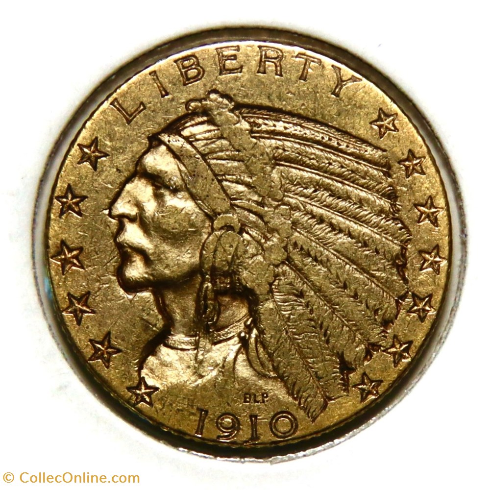 5 Dollars - Indian Head, 1910 S monnaies monde etats unis 5 dollars indian head 1910 s