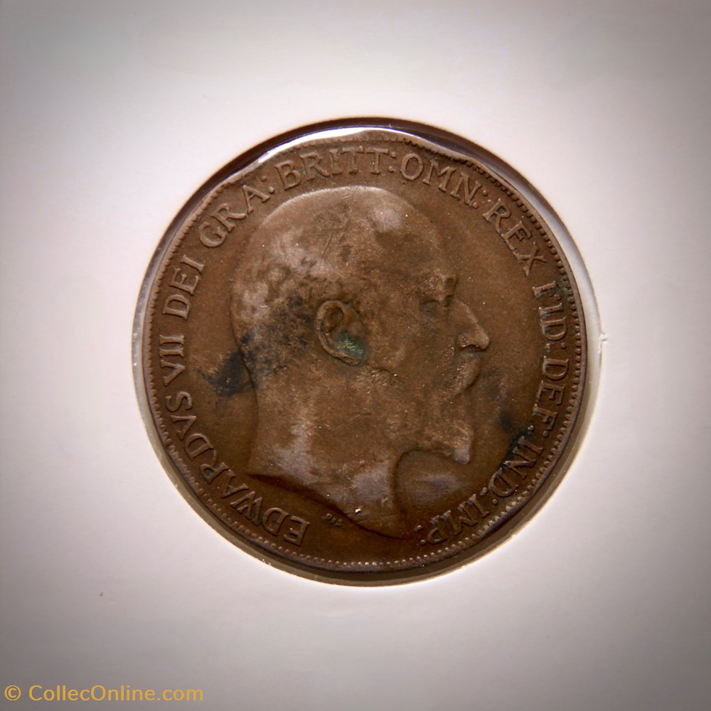 Edouard VII 1 Penny 1910 Coins European Medieval Kingdom Of edouard-vii-1-penny-1910-coins-european-medieval-kingdom-of