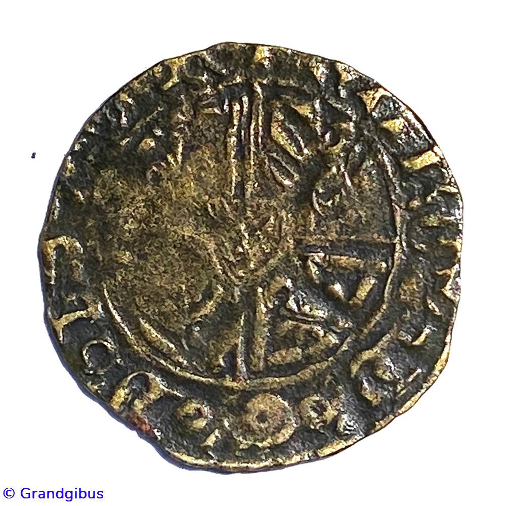 Charles le Téméraire - Double mite, n.d. Brugges monnaies europe medievale pays bas bourguignons charles le temeraire double mite n d brugges