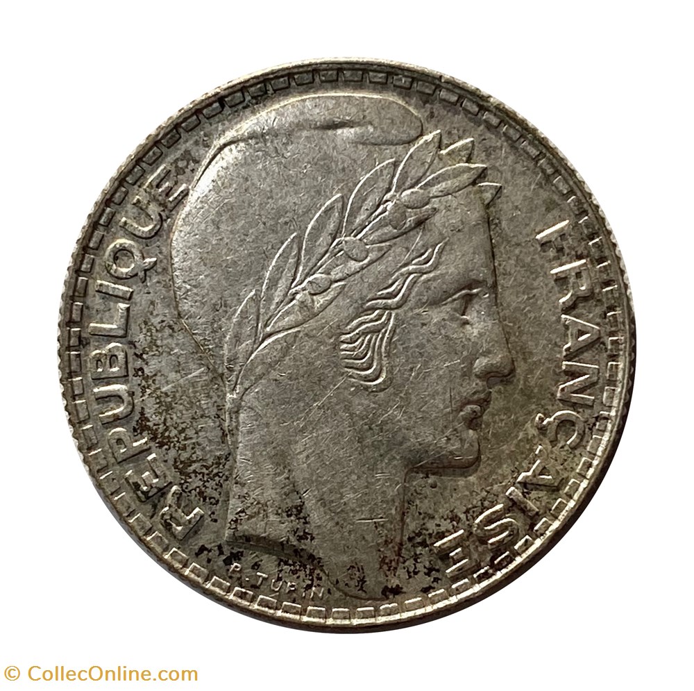monnaies monde france 10 francs turin 1938