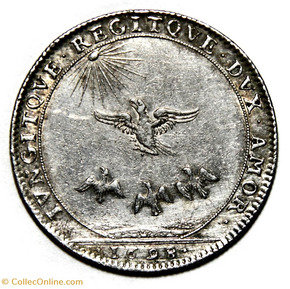 monnaies paranumismatique jetons poids etats de bourgogne paix de ryswick 1698 argent