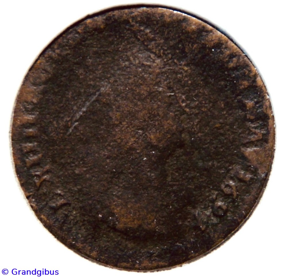 Liard de France 1694L♔ monnaies europe medievale royales liard de france 1694l